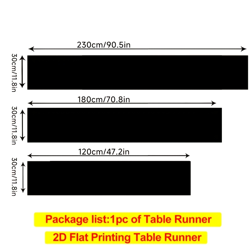 Custom 1pc Home Dining Black/  - Home Textiles & Decorations recension och pris