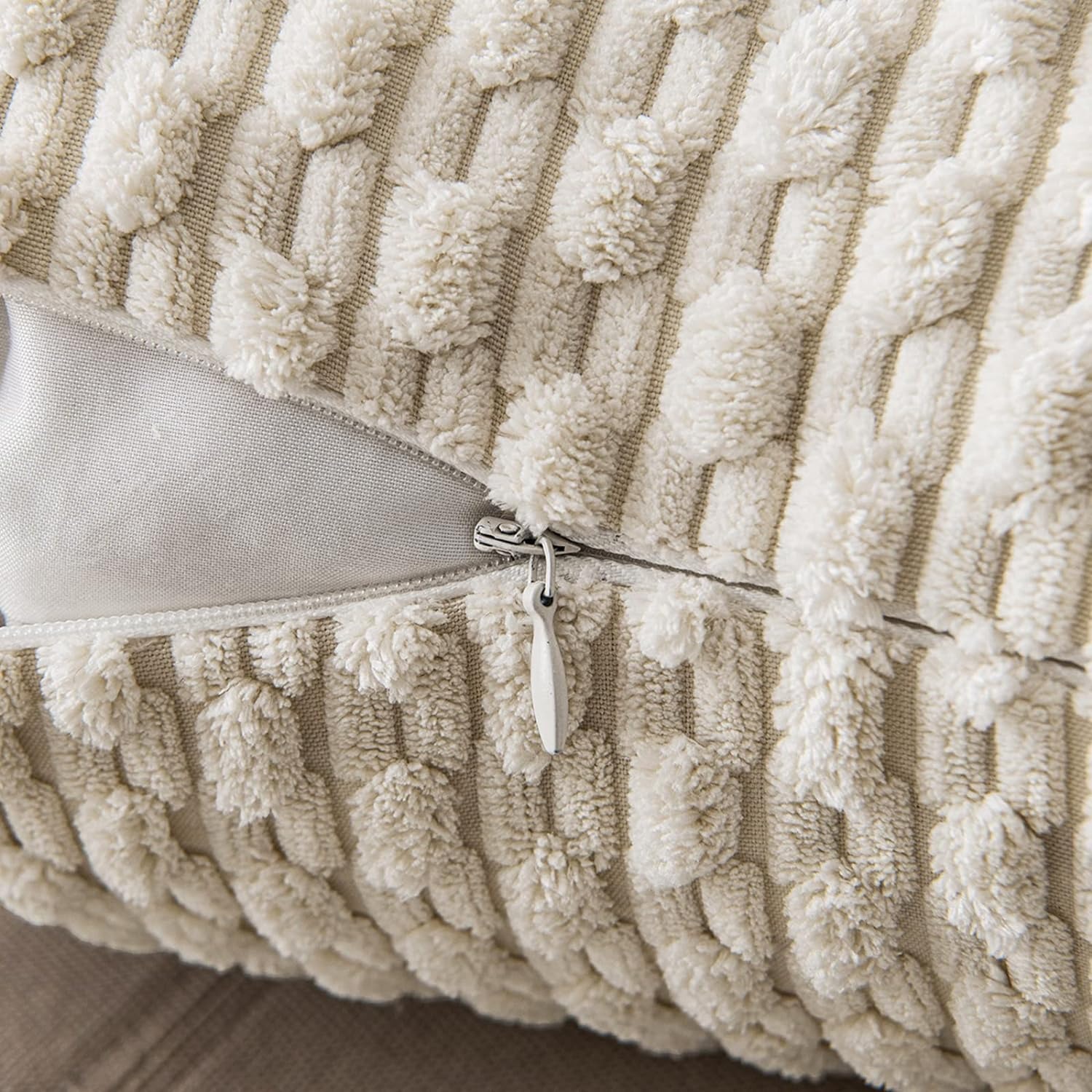 Striped Throw Pillow Cover 18x - Pillow Insert 18X18 recension och pris