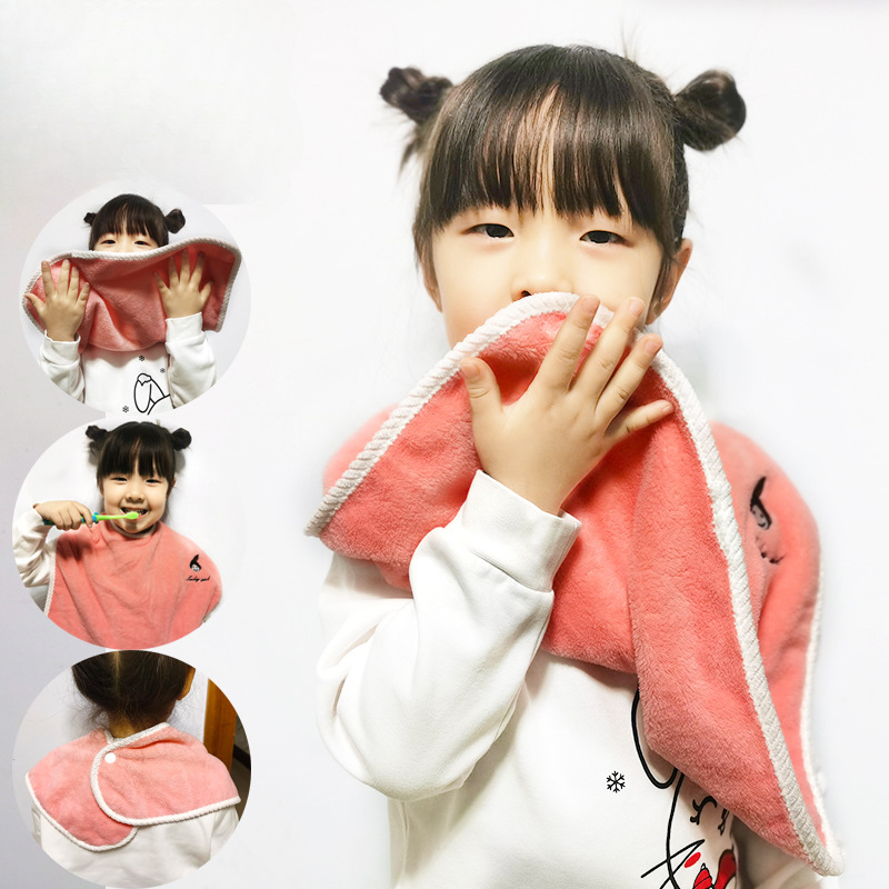 1pc Baby Bibs for Children Was - Home Textiles Face Towel recension och pris