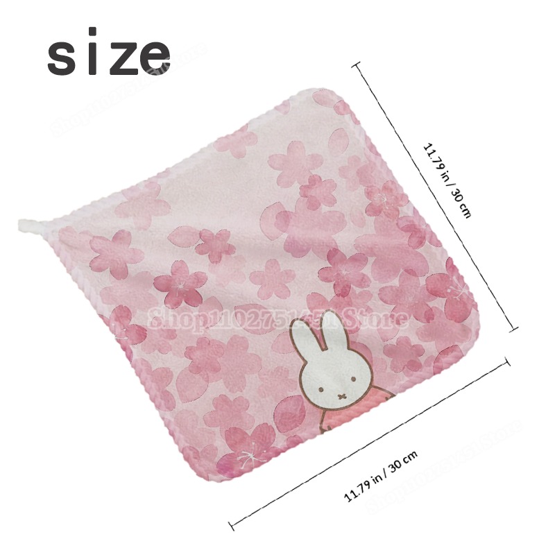 Cute Miffys Printed Square Tow - Home Textiles Face Towel recension och pris