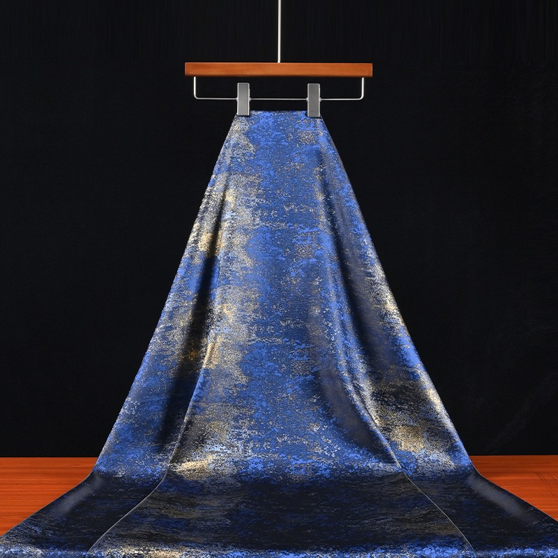 Retro Blue Gilded Gradient Tex - Home Textiles & Decorations recension och pris
