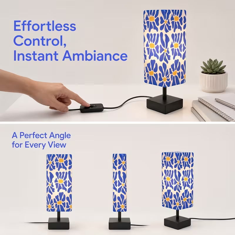 Modern Colorful Floral Table L - Home Textile recension och pris