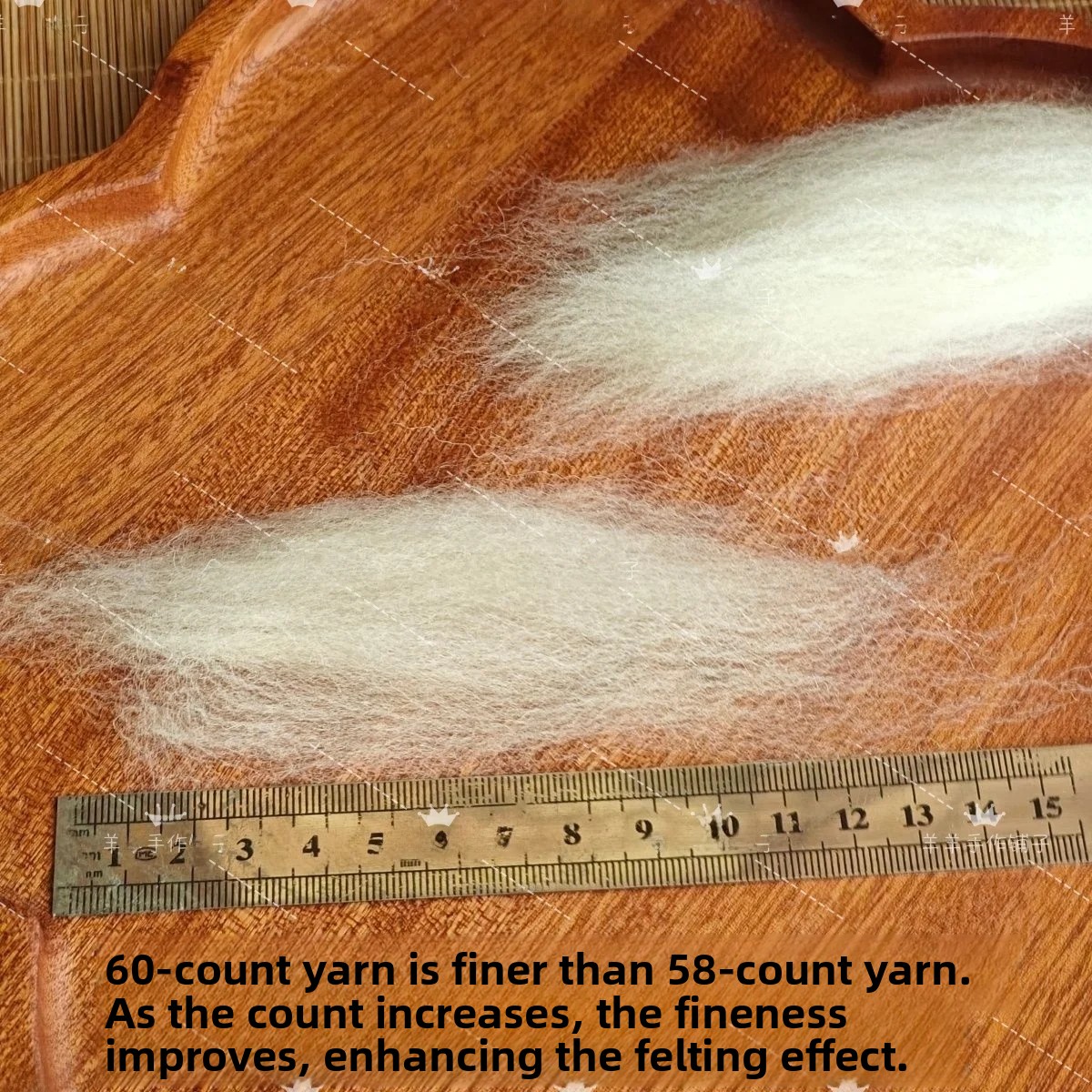 Handmade Wool Felt Base Wool S - Home Textiles & Decorations recension och pris
