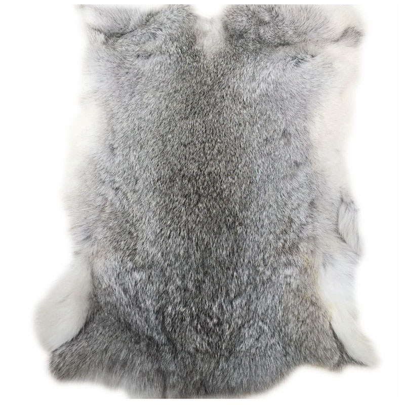 Nature Real Genuine Rabbit Fur - Home Textiles Sale recension och pris