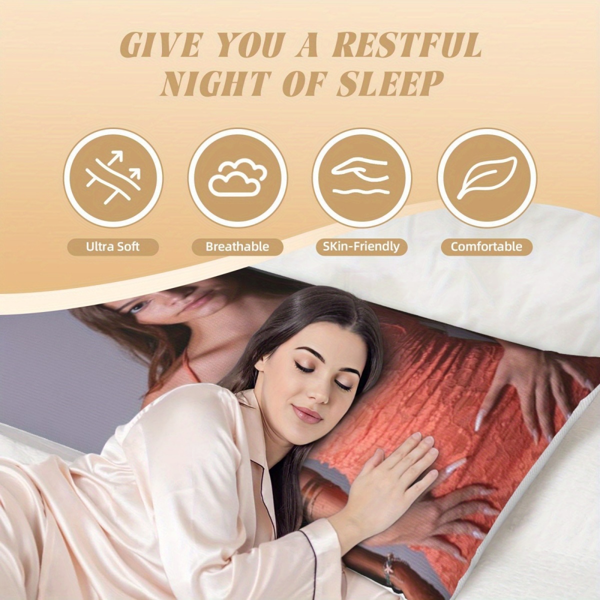 1 Custom Photo Body Pillowcase - Home Textiles & Decorations recension och pris